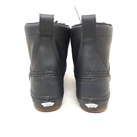 Vans Standard Mid Snow MTE Winter Boot Waterproof Mens Size 11 US Black Checker - Picture 6 of 12